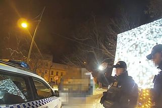 Opilec prorazil hlavou perníkovou chaloupku. Vyhlášenou dekoraci v Českých Budějovicích za více než milion zničil - Novinky